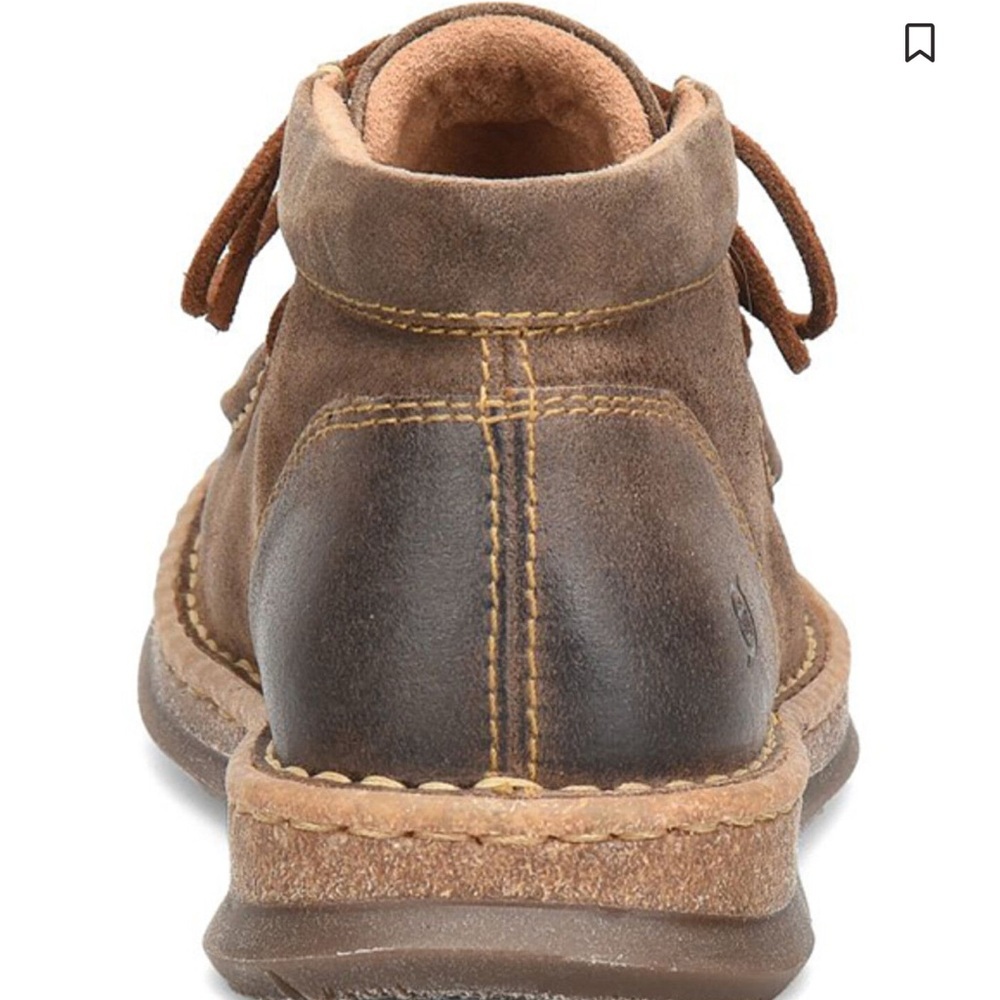 Men's Brown Leather Ankle Boots sze 10 - Picture 6 of 7